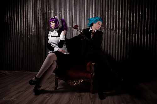 ~Maid & Butler ~Konfu as Hisoka (she´s awesome,right? best Hisoka I´ve ever seen!)Me as MachiPho