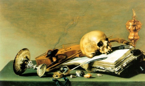 Bizarrer Barock Pieter Claesz Vanitas Stillleben 1629