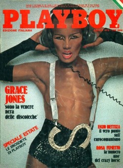 70rgasm: Grace Jones by Francis Ing for Playboy