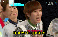 infiniteu:   frustrated gyu and the idiots.. 