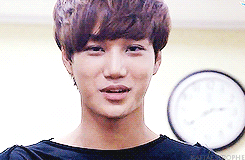 kaitaestrophe:  29/100 gifs of my perfect namja Kai [his precious eye smile ;u;~]           