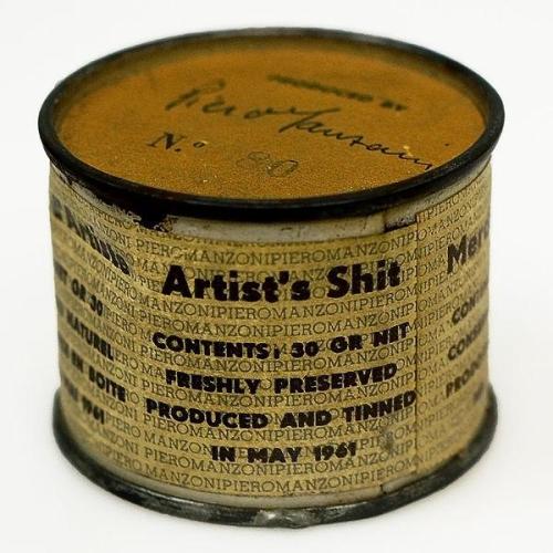 Piero Manzoni, Artist’s Shit, 1961.