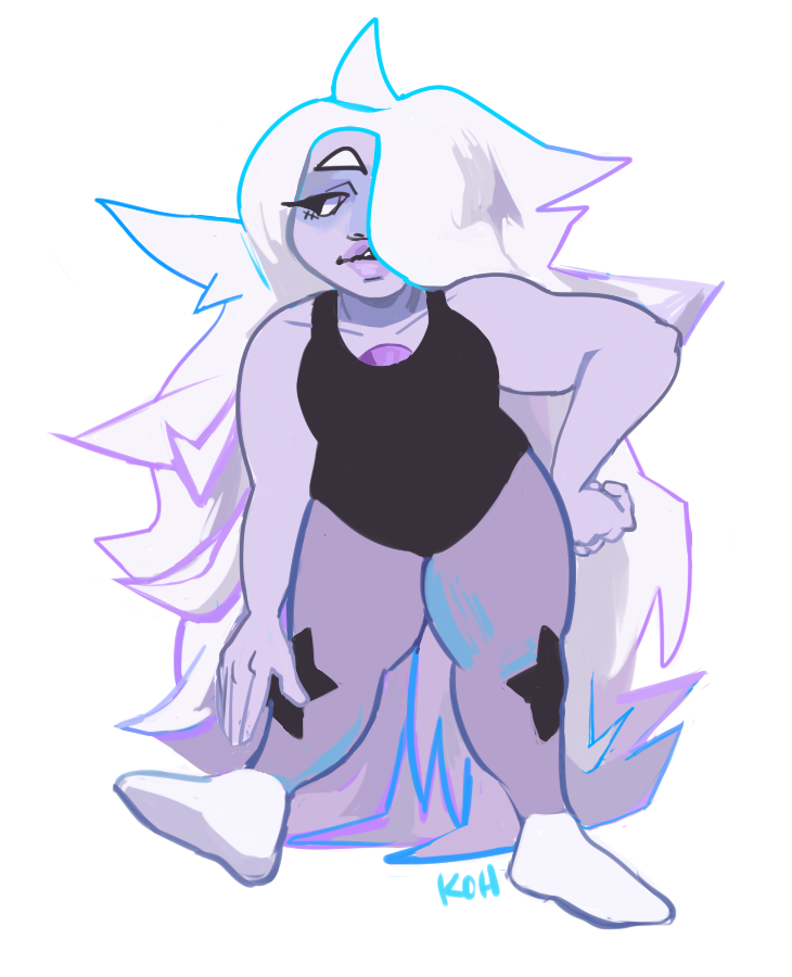 panthra:  it turns out amethyst isnt actually wearing a leotard for her new outfit