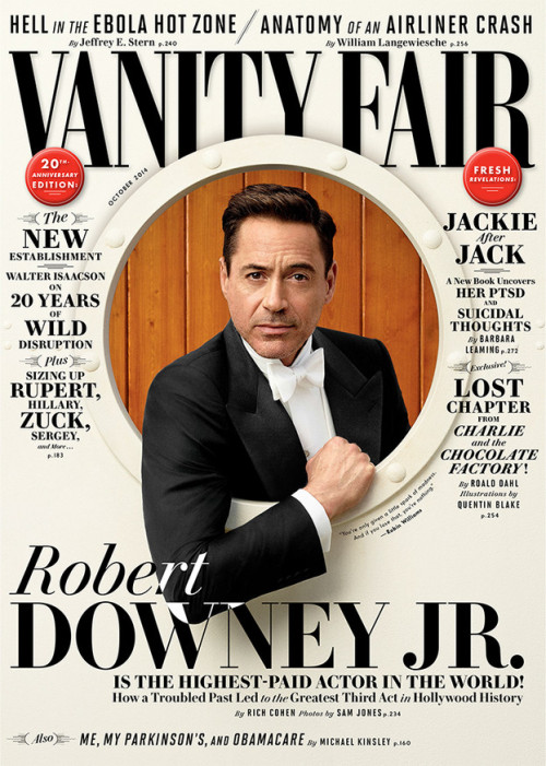vanityfair:
“Ladies and Gentlemen, Mr. Robert Downey Jr.
Preview our October issue here.
Photograph by Sam Jones.
”