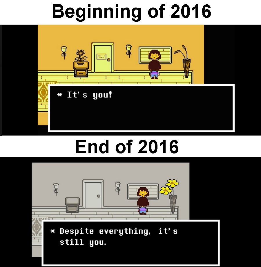 wizardshark: demisexualmerrill:  destiny-smasher: beginning of 2016 vs the end of