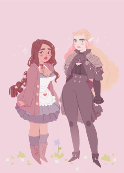 flowersilk: ode and vyslesa, mage gfs patreon