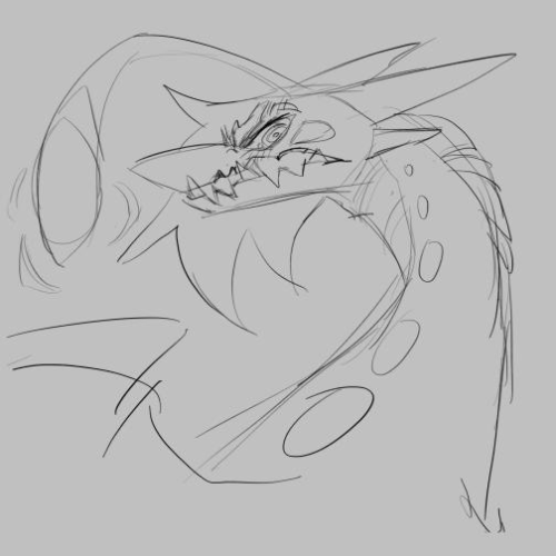 so my friend @thefairygodmonster doodled me a dragon demersa, and so then i doodled their sona holdi