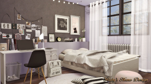 the77sim3:rubyred-sims:TS4: Neutral Chic Home, more details please see here!  Thank you!  ^-^love房子好