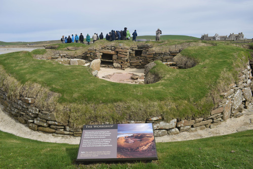 on-misty-mountains: Skara Brae, Prehistoric Village, Neolithic settlement on the Bay of Skaill,