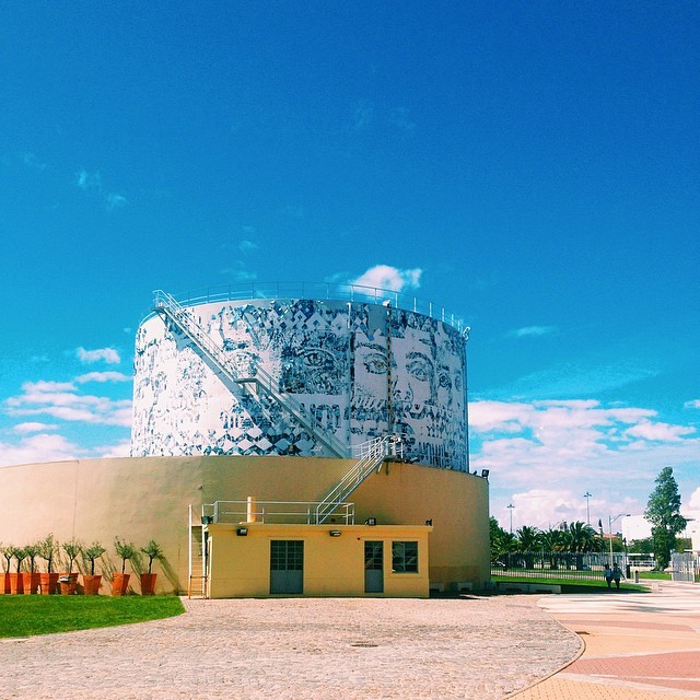 @vhils at the Electricity Museum #streetart #vhils #lisboa #portugal