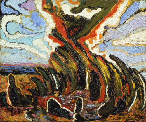 Beauford Delaney The Burning Bush, 1941 Oil on paperboard