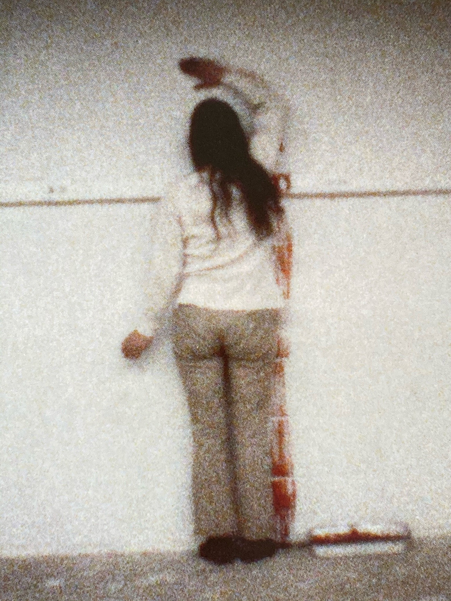 metalegg:Ana Mendieta, Blood Sign, 1974