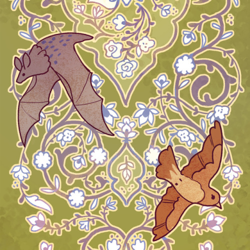 Such a treat designing a bookmark for @reimenaashelyee and a print version of The Carpet Merchant of