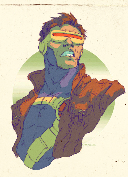 professorxisajerk:  X-Men Portraits by David Rapoza.  
