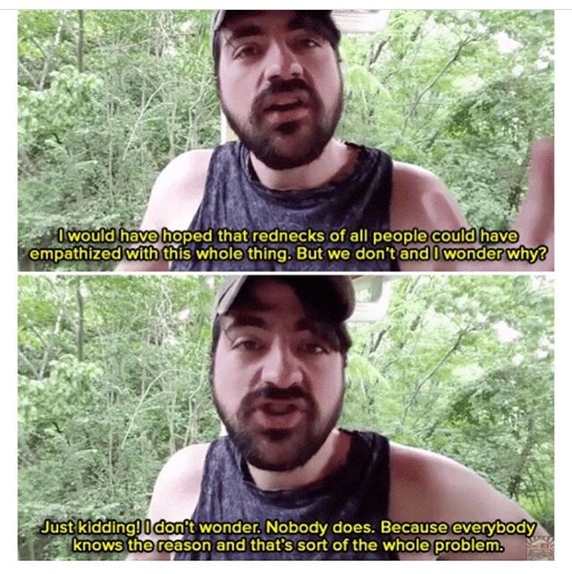 smalltownantifa:  wodneswynn:  feministism:    THIS    My man Trae aka Liberal Redneck hitting y'all w straight FACTS 