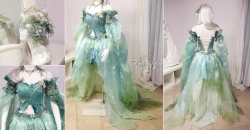 opulentdesigns:~Seafoam Fairy Bodice Details~ by Firefly Path 