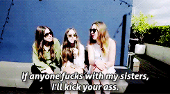 esteahaim:  “We’re a band, but at the end of the day, we’re sisters. We run