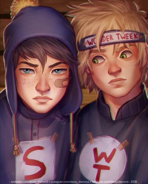deoxy-diamond: Craig and Tweek from South Park ♥ - www.instagram.com/deoxy_diamond