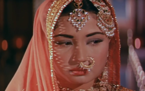 vintagewoc - Meena Kumari in Pakeezah (1972)