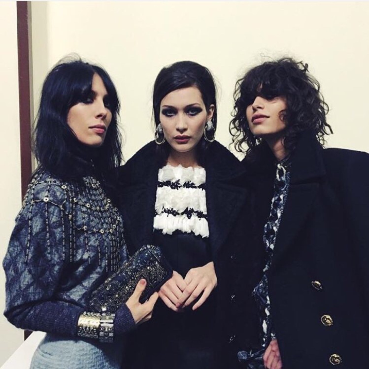 hadidnews: Chanel: “#ParisInRome #ChanelMetiersdArt” 
