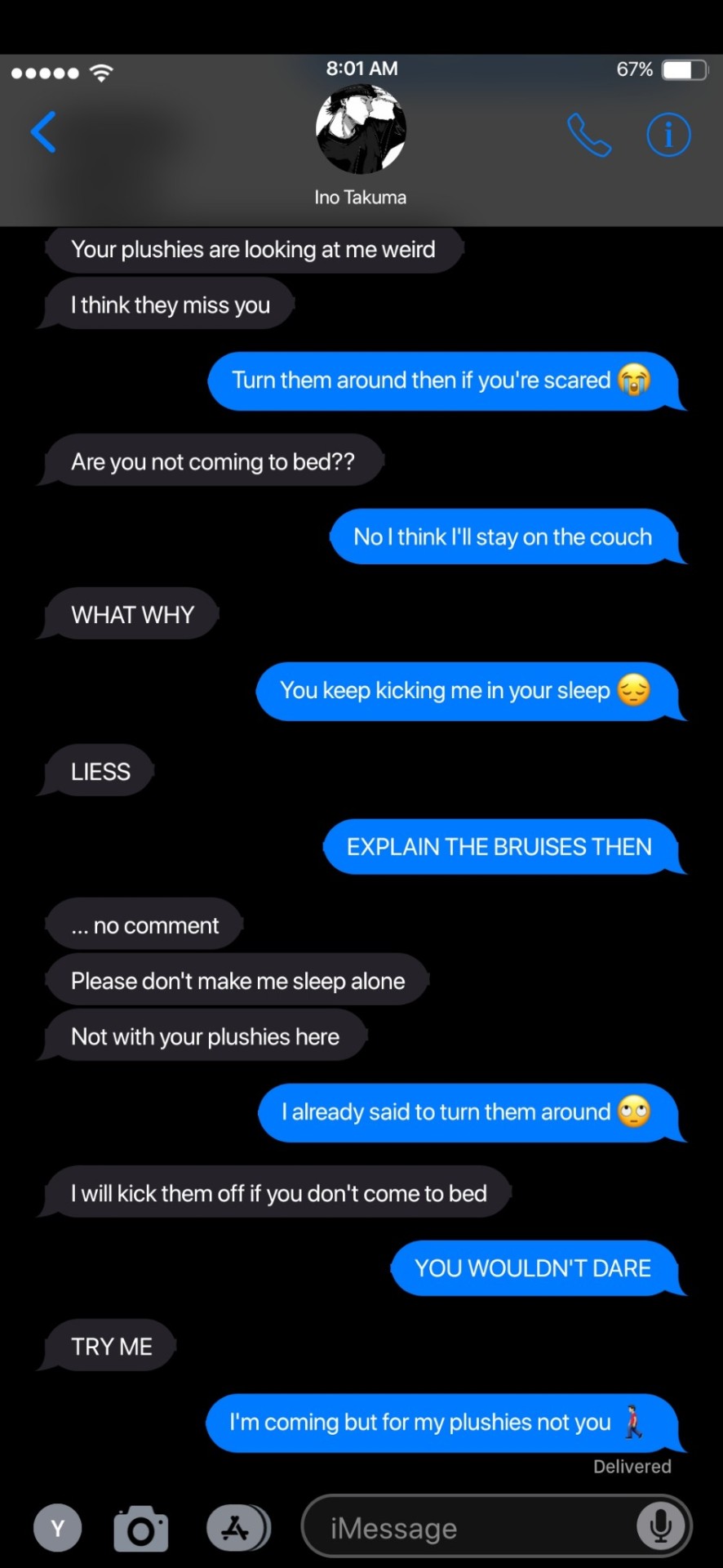SMAU- I'M SLEEPING ON THE COUCH (PRANK)
