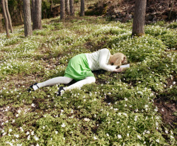 mpdrolet:  Woman in Green Dress, 2010 Niina