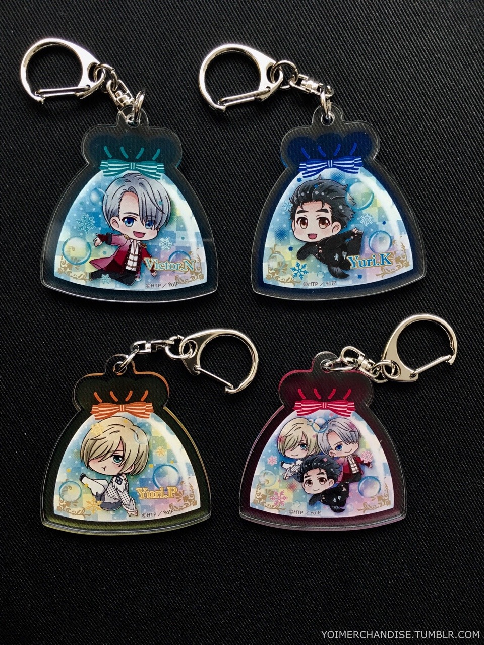 yoimerchandise:  YOI x Bell House Pukasshu Acrylic Keychains Original Release Date:May