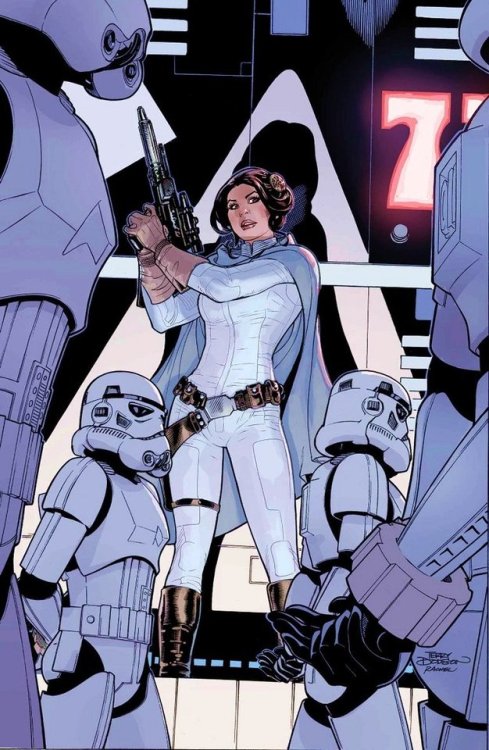 gffa: Princess Leia covers by Terry Dodson