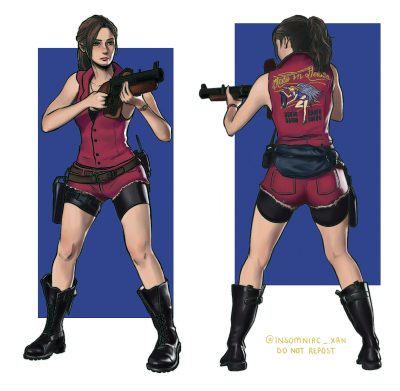 菌きん根こん — CLAIRE REDFIELD resident evil code veronica x