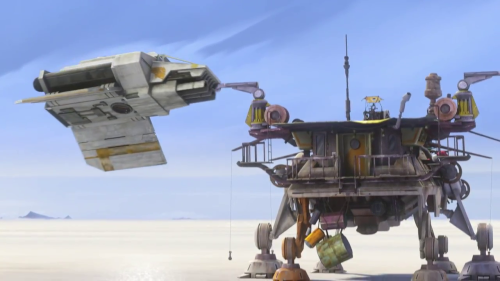 starlordman12:starlordman12:bedlamsbard:Can we talk about how fucking cool this converted AT-TE look