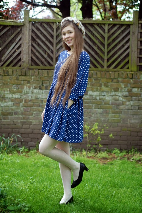 Fashionmylegs: Style Pick  Outfit: The Whitepepper Dress, H&amp;M Hat,&
