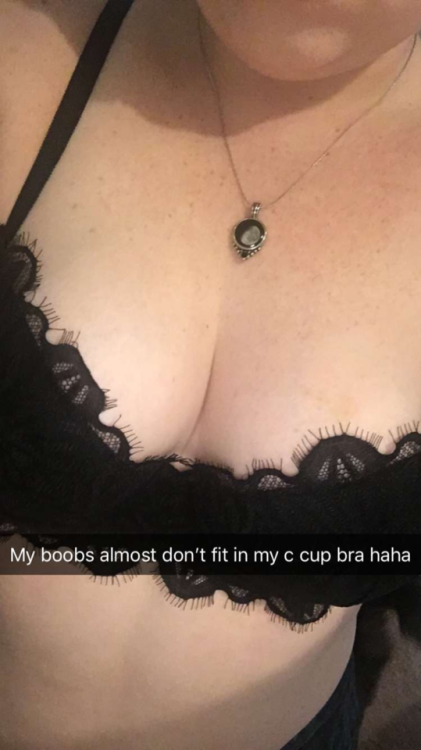 inflationmania: Kitten is somehow willing her tits to grow and it’s amazing! Honestly, they fe