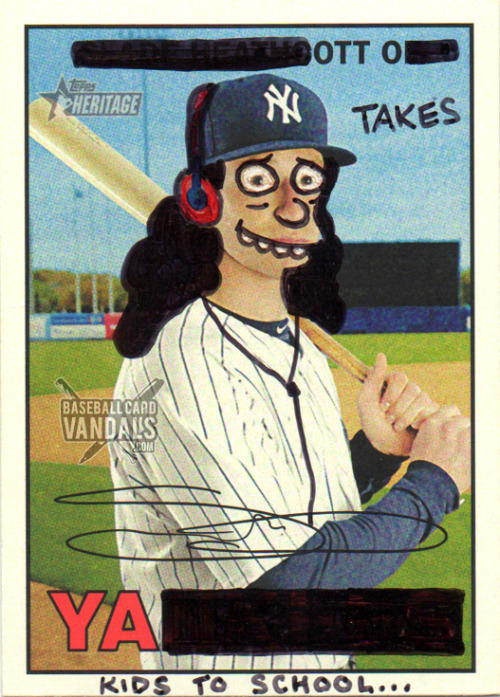 baseballcardvandals:Bus boss.Own this BCV Original.Cooooool