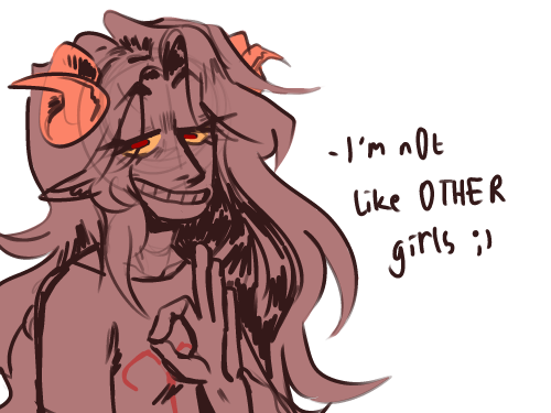 p-666t:she’s not like other girls! she’s a gremlin