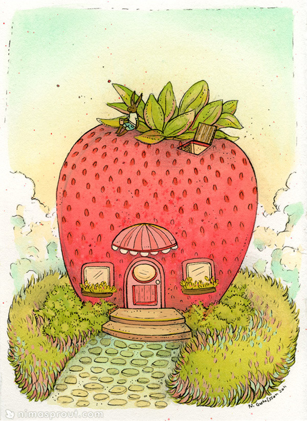 sosuperawesome:  Nicole Gustafsson, aka nimasprout Shop 
