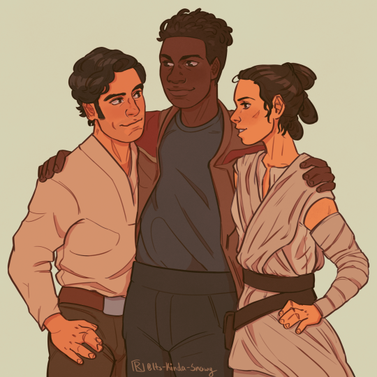 its-kinda-snowy:Happy May the 4th everyone! Featuring the disaster trios of every trilogy (and reluctant members) :]