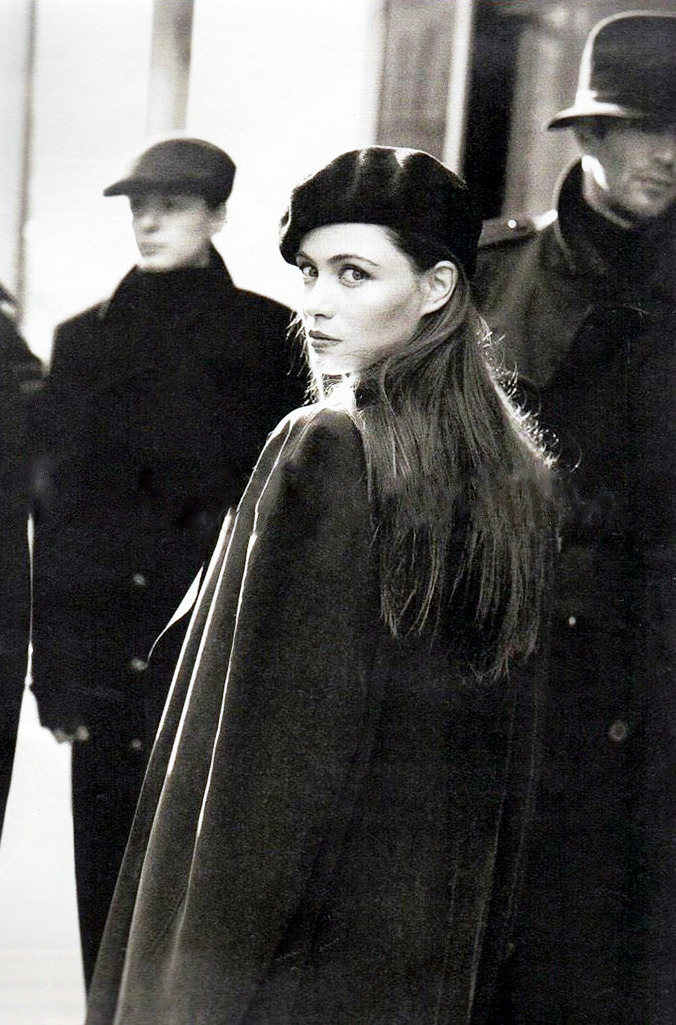 sartreuse: Emmanuelle Béart photographed by J R. Duran for Sunday Times Magazine,