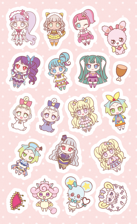 pripara sticker sample