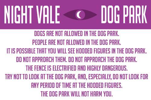 365daysofhorror:  The Dog Park will not harm you 