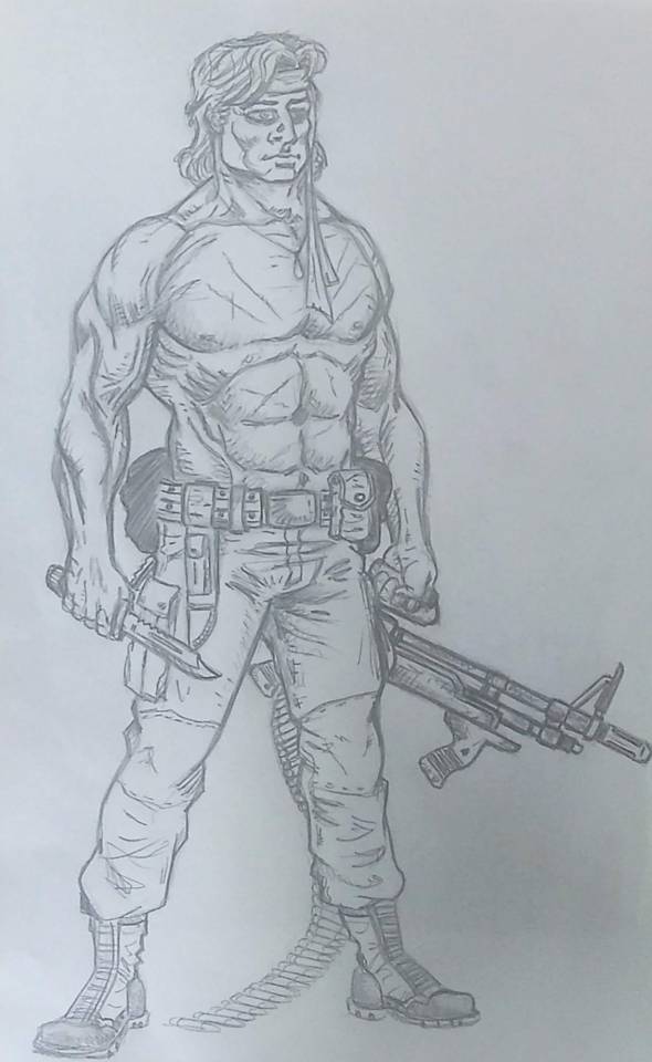John J. Rambo: El Protagonista Principal De La Serie. Lidera La Fuerza De La Libertad En La Lucha Contra