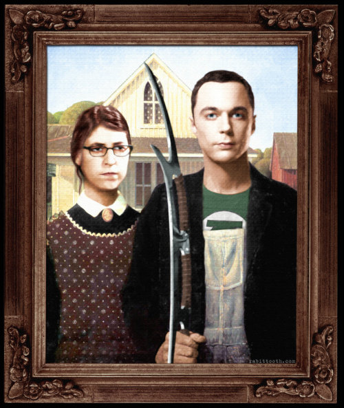 big-bang-bazinga:  Now that’s some nice Big Bang Theory art!