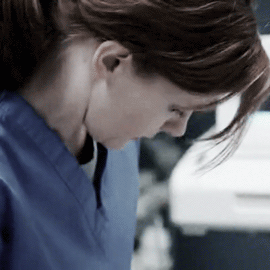 myunproductiveparadise:Louise Brealey + rubber gloves↳2012 || 2015I think Loo has finally gotten the