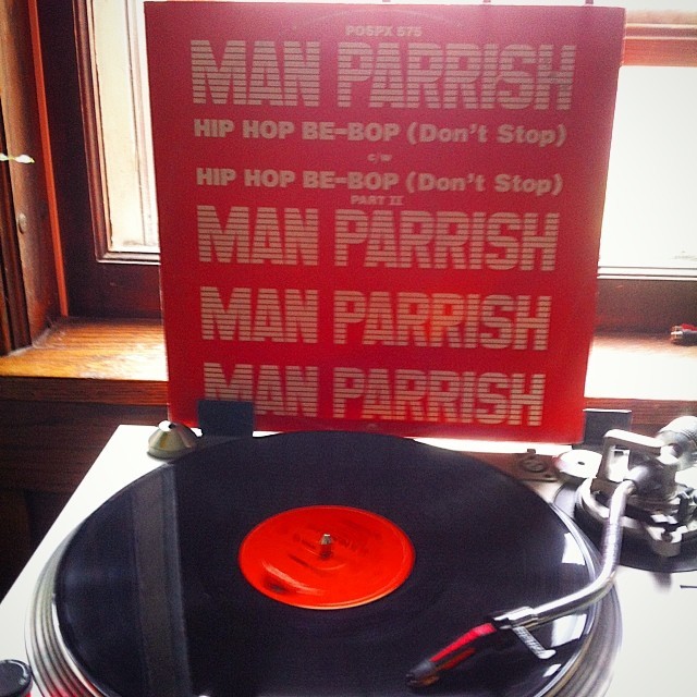 siart:  Bustin’ b-boy moves! Man Parrish - Hip Hop Be-Bop (Don’t Stop) #vinyl