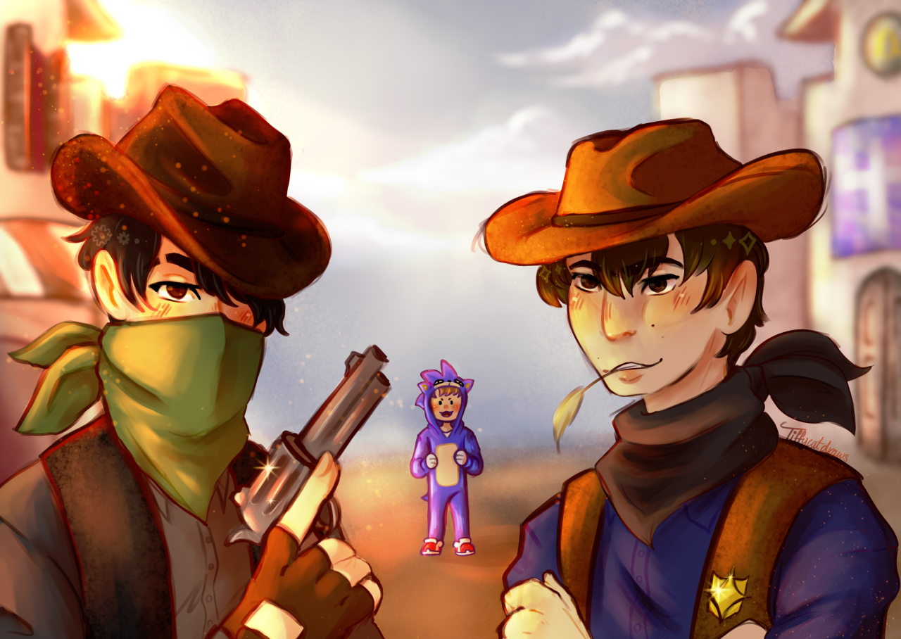 Sapnap Tales From The SMP The Wild West