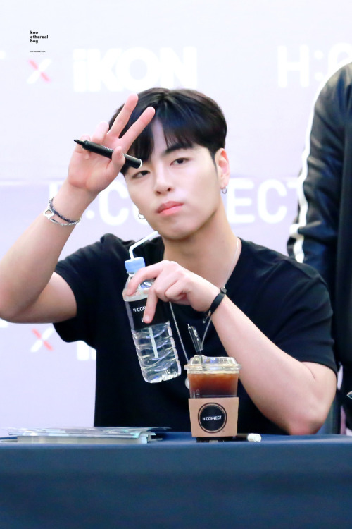 181109 iKON Ju-neat H:Connect Fansigning Event© koo ethereal boydo not edit, crop, or remove th