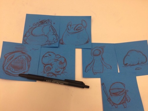 blorengerhymes:new year old arti used to draw on stickies alot at work
