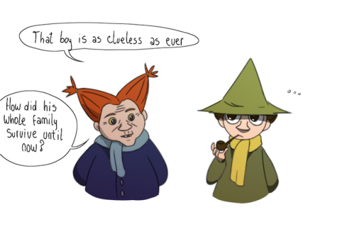 moomin-boom: what do you mean snufkin looks different in every panel *nervous sweating* 12 hours of 