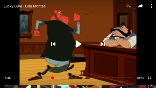 In this Lucky Luke episode, Lola Montes, porn pictures