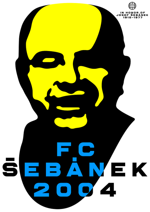 An amateur Football Club Šebánek with a new badge to the new season. In memory of an unforgettable a