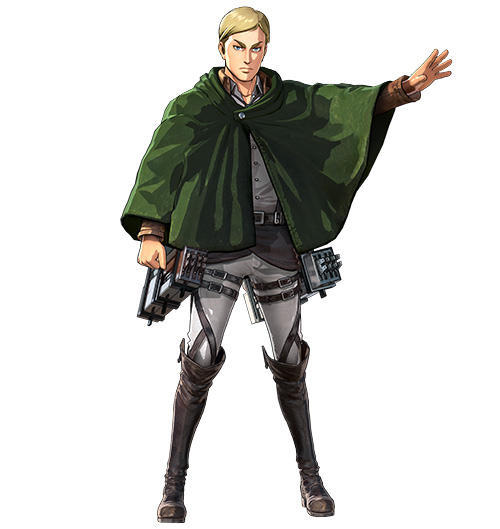 KOEI TECMO has released additional pose designs for the playable Shingeki no Kyojin